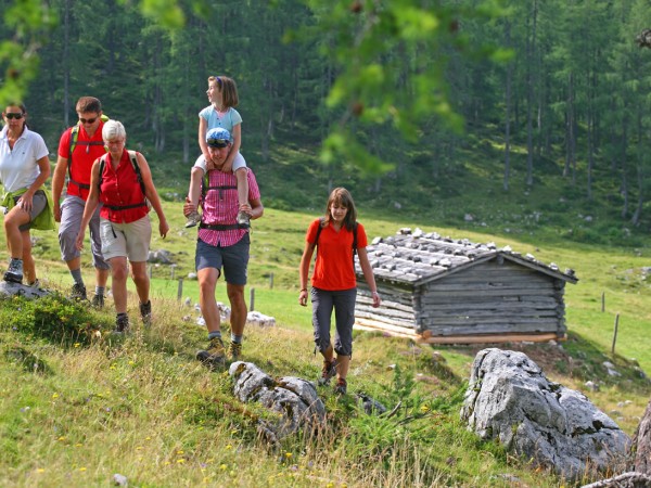 Familienwanderung zu den Sulzenalmen © TVB Filzmoos